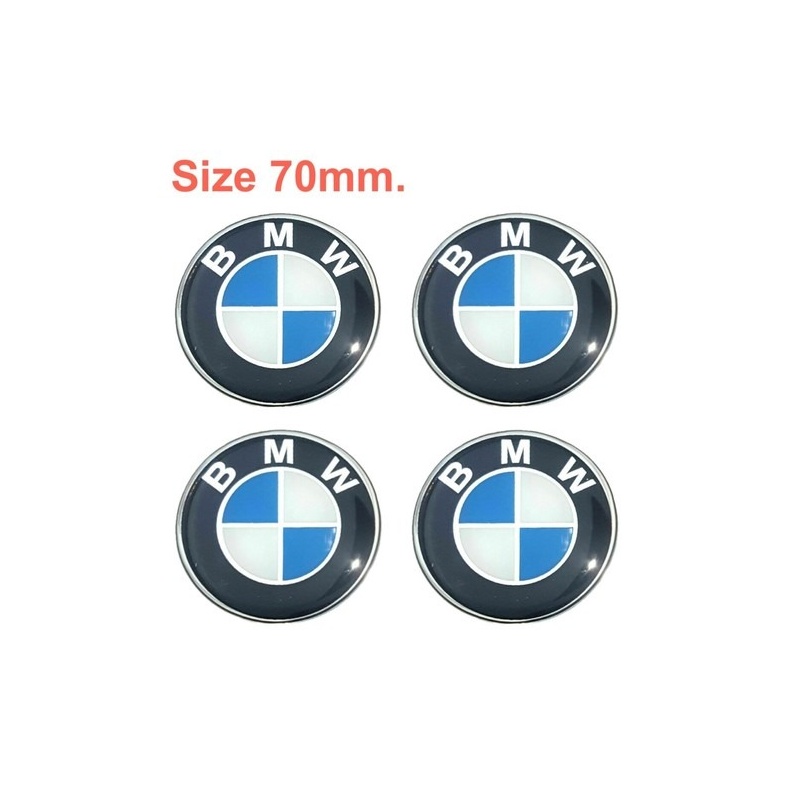 POKLOPAC ALU FELNE BMW FI 70mm SET